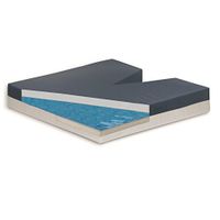 Gel Pro GEL/FOAM COCCYX CUSHION Pressure Redistribution Foam with Coccyx Cut-Out