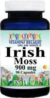 Irish Moss 900mg 90 Capsules Cough & Cold (Non-GMO, Gluten Free, 1.5 Month Supply) - Made in USA - by Vitamins Because