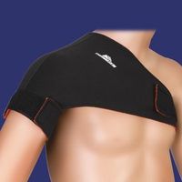 Thermoskin Shoulder Supports - Single Sports, Black, XL, Chest Circ: 43-1/4"-47-1/4" (109.9-120cm)