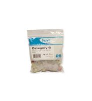 ICC IC107L6CIV - 25PK Cat6 Jack - Ivory (Installation Equipment / Wall Jacks/Inserts)