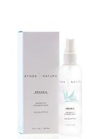 Ethos Natura Organic Eucalyptus Aromatic Shower Mist, Luxury Eucalyptus Oil Steam Shower Spray for Aromatherapy, Pure Organic Therapeutic Grade Essential Oil Spray to Create a Spa Room at Home (4 oz.)