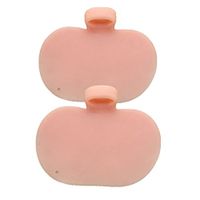 SGirl Forefoot Metatarsal Ball of Foot Support Gel Pads Cushions Sore Pain Insole (Skin)