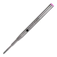 Monteverde USA Ballpoint Refill to Fit Montblanc Ballpoint Pens - Medium Point, Soft Roll, Pink (2 Pack) (M132PK)