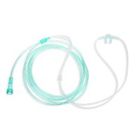 Dealmed Brand Adult Standard Nasal Cannula (Straight) with 7 ft (2.1m) Soft Green, Highly Visible, Kink Resistant, Lightweight Tubing (50 Pack)