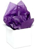 Cakesupplyshop Packaged Extra Large 24pack Satin Finish Bright Purple Gift Wrap Tissue Paper