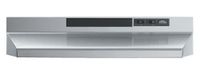 Broan 433604 Convertible Range Hood Insert with Light, Exhaust Fan for Under Cabinet, Stainless Steel, 8.0 Sones, 220 CFM, 36"
