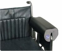 Flat Top Lateral Roll Armrest 5½"W x 16"L (14 x 41 cm)