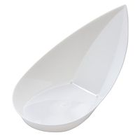 WNA APTBLSPWAM 25 Count Petites Bay Leaf Plastic Tasting Spoons, White