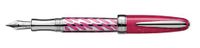Laban Enamel Pink Ovals Broad Point Fountain Pen - LMB-F200-5PLB