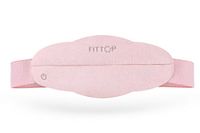Electric Menstrual Cramps Relief Period Pain Reliever Belt Slimming Abdominal Therapy Electric Warming Massage Belt Heating Warmer Slim Belt (LC-Pink)