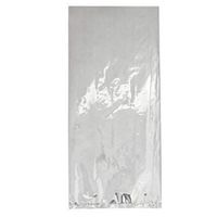 Amscan 371523.18 Party Bags, 9 1/2"H x 4"W x 2"D, silver
