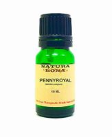 Pennyroyal Essential Oil 100% Pure Natural, Premium Therapeutic Grade; 10ml UV Protected Green Glass Euro Dropper Bottle. (Pennyroyal)