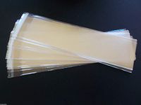 Packaging Bags Suppliers 1000 Clear Cello Treat Bag Envelopes 2 1/2 X 8'' Bookmarks Sweets Candy Canes