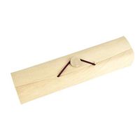 Homeford Squared Wooden Invitation Envelope, Natural, 7-3/4-Inch