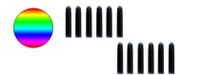 Monteverde Refills International Size Assorted 12 Pack Fountain Pen Cartridge - G303AT