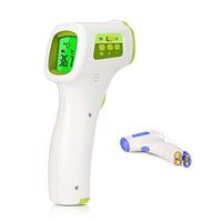 Digital Infrared Forehead Thermometer Non-Contact Digital Thermometer with Fever Alert Function, 3 in 1 Digital Infrared Thermometer for Baby, Adults and Surface of Objects
