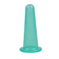 diffstyle Silicone Cupping Cup for Face Eye Massage Anti Cellulite Vacuum Facial Cups Set (Green)
