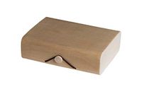 Hammont Wooden Case Candy Gift Box (4 Pack)- Present Boxes Best for Birthday, Wedding and Party Favors (5.5''x4''x1.25'')