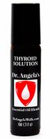 Dr. Angela Walk Thyroid Solution Essential Oil Blend | 100% Pure Therapeutic Grade Frankincense, Myrrh, Lemongrass, Clary Sage & Clove| Organic Coconut Oil All-Natural Support | 10ml Roll-On Bottle