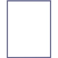 80 Navy Blue Border Letterhead Sheets