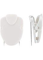 1InTheOffice Cubicle Clips, White, 20/Pack (White)