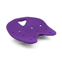 BackJoy SitSmart Posture Core Seat Cushion, Designed for Lower Back Pain, Improve Posture, for Car/Office/Hard Surface/Desk Chairs, Outdoor Surfaces, Portable, Waterproof, for Adults, Violet Color