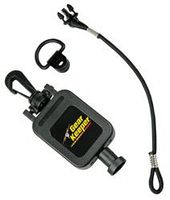 Hammerhead Industries 28inch Gearkeeper Retractable CB Mic Holder with Snap Clip Mount System