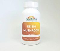 Reishi Mushroom Capsules - 120 Count 500mg Each - Ganoderma lucidum - Free Shipping