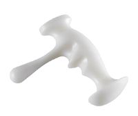 TheraPress Trigger Point, Acupressure, Deep Tissue Massage Tool (White)