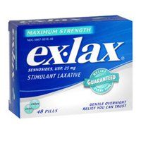 Ex-Lax Pills Maximum Strength Relief Formula 48 E