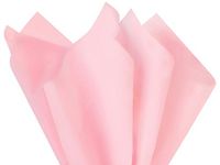 LIGHT PINK Tissue Paper 20x30"24 Sheet Mini-Pack (12 unit, 24 pack per unit.)