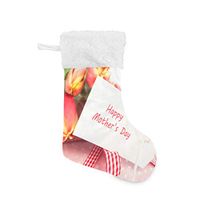 Personalized Christmas Stocking Marvellous Mother's Day Background Santa Xmas Tree Decor Socks Gift Kids Fireplace/Restaurant/Hotel/Club/bar