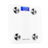 Bluetooth Accurate Body Fat Scale Digital Smart BMI Scale Digital Bathroom Wireless Weight (White)