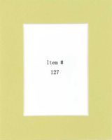 Pack of 100 8x10 Frolic Picture Mats Mattes with White Core Bevel Cut for 5x7 Photo