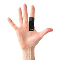 Pivit Trigger Finger Splint | Support Straightener Brace for Curved Bent Locked & Stenosing Tenosynovitis Hands | Pinky Tendon Lock Release Stabilizer Splints | Index Fingers Pain Relief Knuckle Wrap
