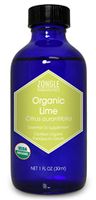 Zongle USDA Certified Organic Lime Essential Oil, Safe to Ingest, Citrus Aurantifolia, 1 Oz