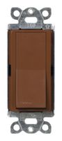 Lutron Claro On/Off Switch, 15-Amp, Single-Pole, SC-1PS-SI, Sienna