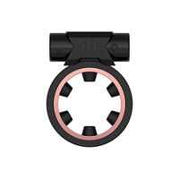 Sessowj Waterproof Pleasure Toys USB Rechargeable Ring Delay Massager for Men Male Toy 10 Modes
