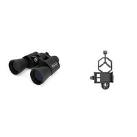 Celestron UpClose G2 20x50 Porro Binocular 71258 with Basic Smartphone Adapter 1.25"
