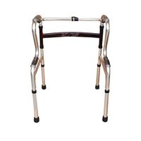 Elderly Walker, Disabled Walker Aluminum Alloy is Stable and Light, Can Be Used for Lower Limb Rehabilitation Exercise The Crowd,A
