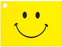 All Occasion Theme Gift Tag - Pack of 6 - Smiley