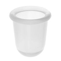 Vacuum Therapy Coupe Silicone Cupping Devices Anti-cellulite Slimming Massage Cups for Full Body and Face (White)