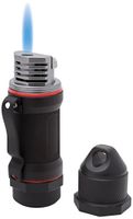 Visol Storm High Altitude Wind Resistant Lighter, Black Matte