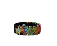 Anxiety Bracelet for Stress, Nervousness, Palpitations, Tension Headaches (one Bracelet) BonBon Black (Medium 7")