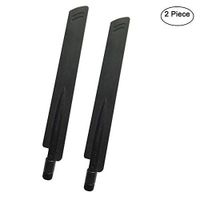 Zealetc Dipole Antenna 5dBi 4G LTE Rubber Duck Antenna with SMA Male Plug  for CEP Router Access Point Wireless Rang Extender and other Network Device (2-Pack)