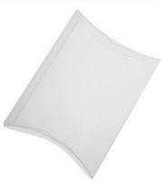 Pillow Box Frosted with Hanger 10 Pack Size 5" x 1 1/2" x 7 1/2"
