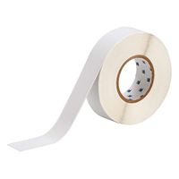 Brady THT-105-437 Self-Extinguishing Tedlar Thermal Transfer Printable Labels , White (1 Roll, 1 Roll per Package)