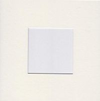 Pack of 5 12x12 Square Cream Picture Mats with White Core Bevel Cut for 8x8 Pictures