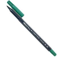 Caran d'Ache Fibralo Brush Pen, Fine Fibre Tip, Peacock Green (186.460)