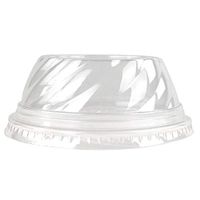 Clear Plastic Sundae Lid - 12 oz Disposable Dessert Lids - Perfect For Our 8 & 12 oz Sundae Cups! Many Sizes - Frozen Dessert SuppliesCup Sold Separately - 100 Count